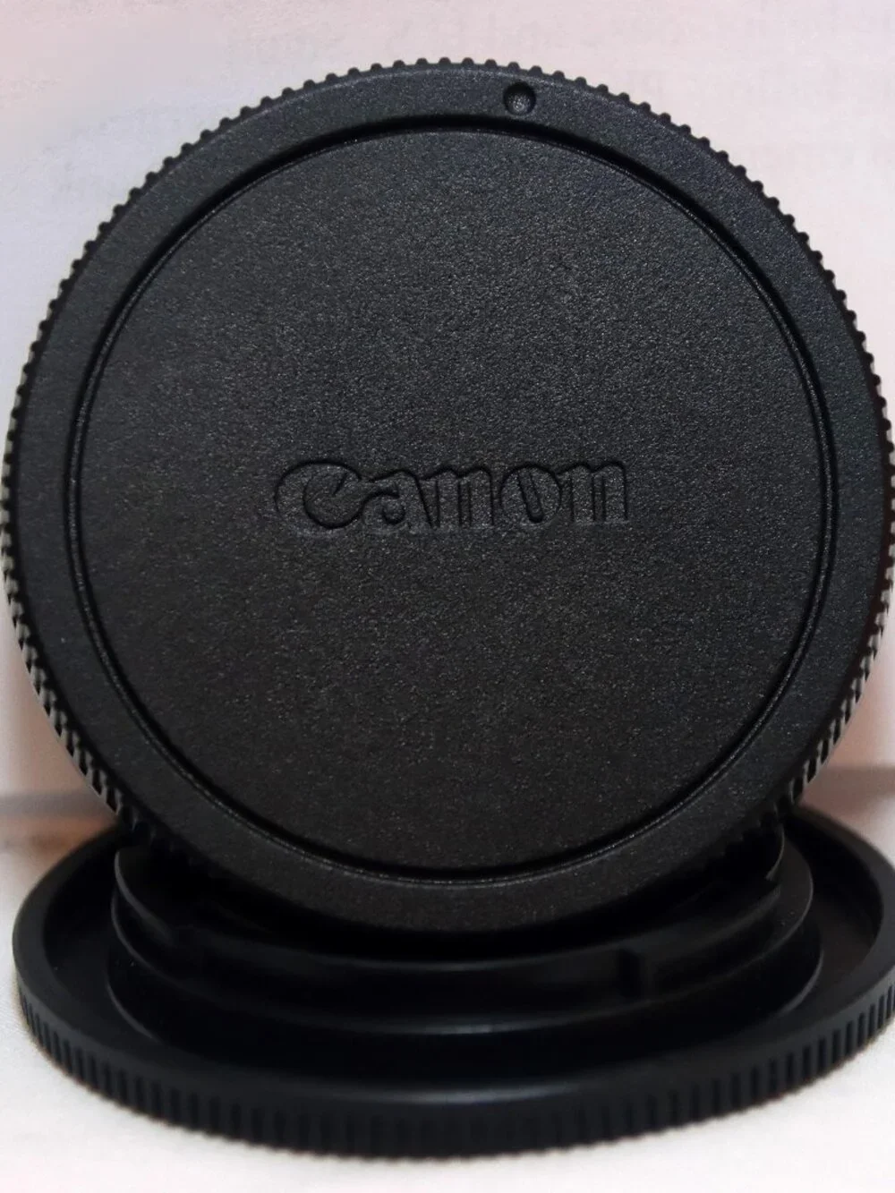 Canon M Series Mirrorless Camera Rear Lens Dust Cap and Camera Body Cap Set Mint